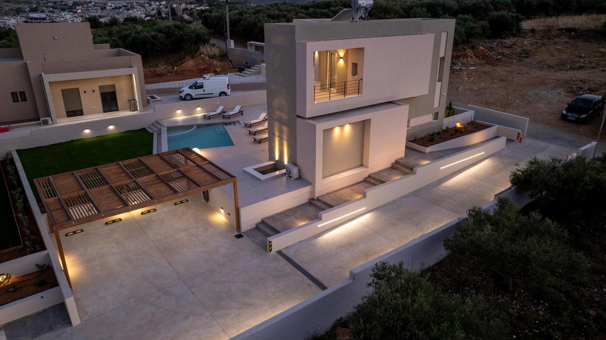 Blue Sky Villas Arkalochori Room photo