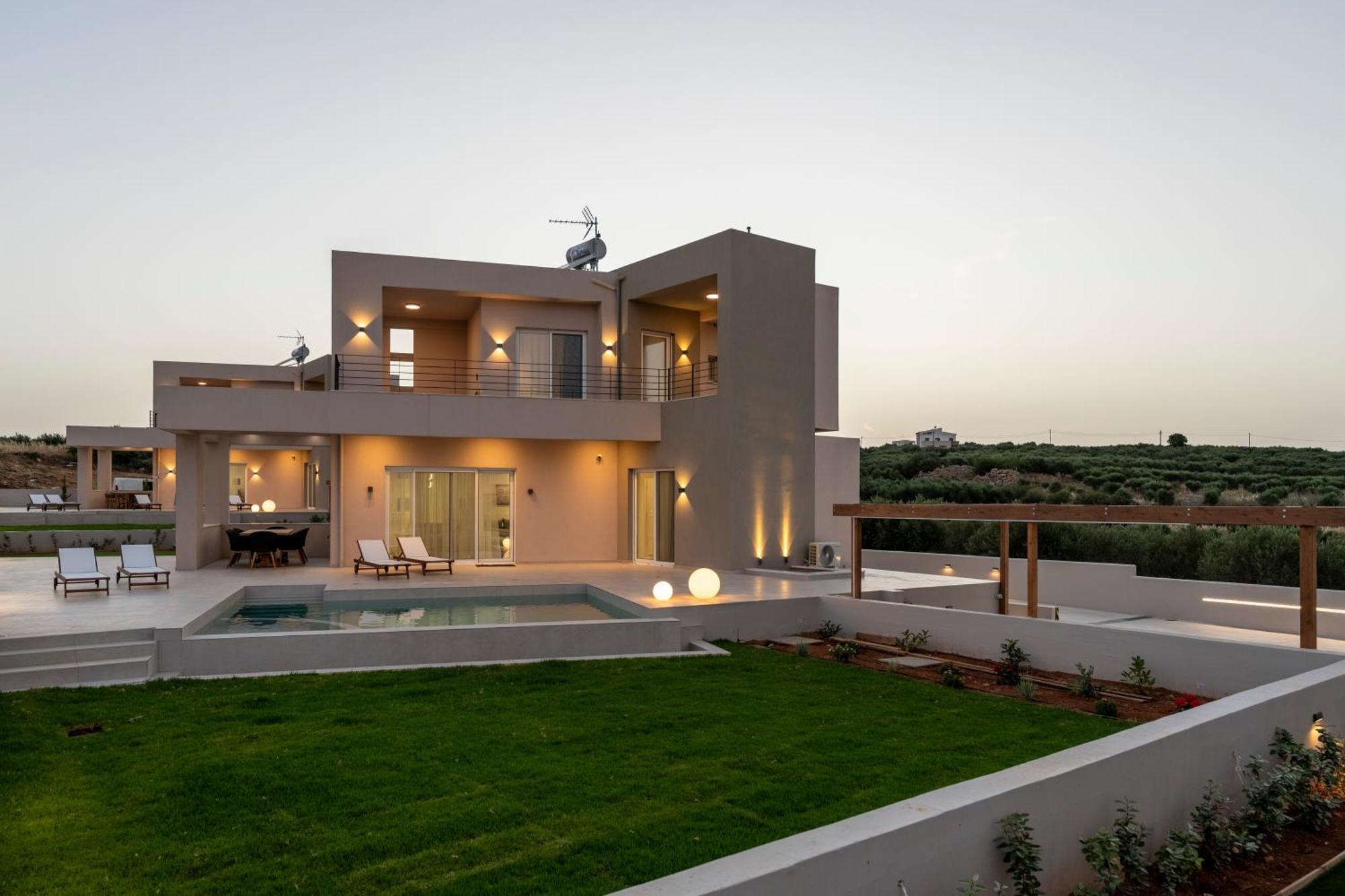 Blue Sky Villas Arkalochori Exterior photo